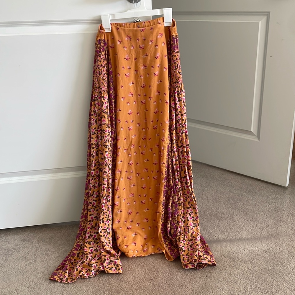 Free people long skirt